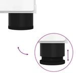 Casa si Gradina - Mobilier - Mobilier baie - Corpuri baie - Set de mobilier pentru baie Pe perete 2 pcs Alb foarte lucios - Infinity.ro