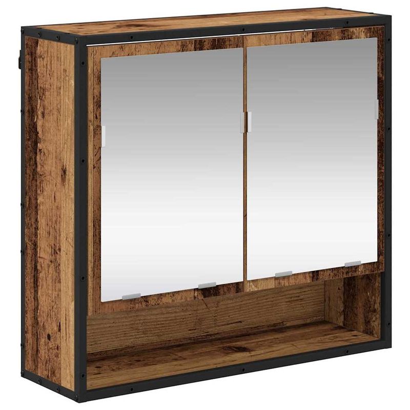 Casa si Gradina - Mobilier - Seturi de mobilier - Seturi baie - Set de mobilier pentru baie 4 pcs Lemn vechi 90 x 33 x 60 cm - Infinity.ro