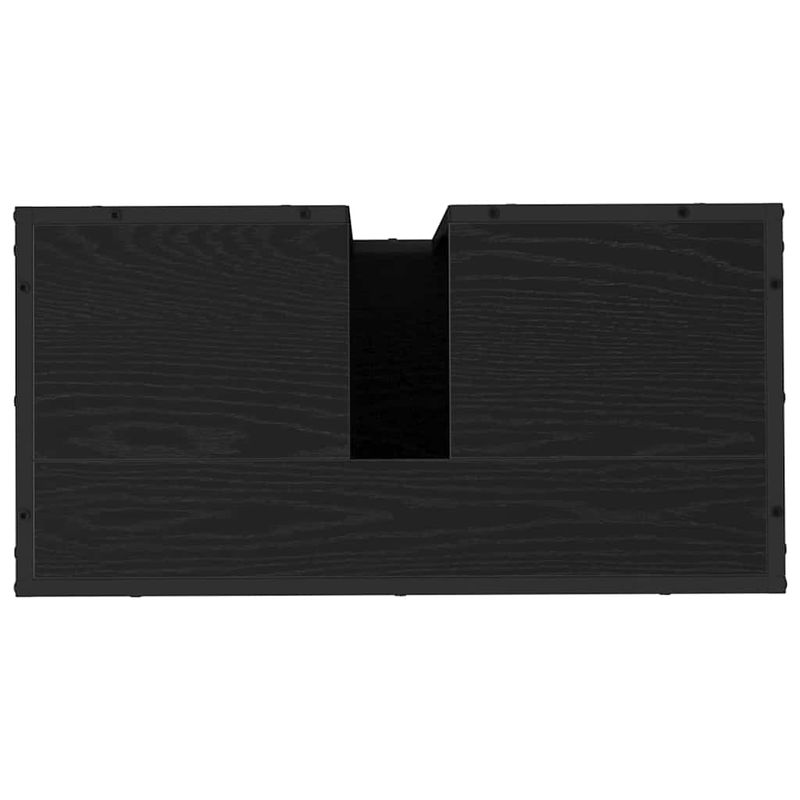 Casa si Gradina - Mobilier - Seturi de mobilier - Seturi baie - Set de mobilier pentru baie 3 pcs Stejar negru 65 x 33 x 60 cm - Infinity.ro