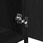 Casa si Gradina - Mobilier - Seturi de mobilier - Seturi baie - Set de mobilier pentru baie 2 pcs Stejar negru 65 x 33 x 60 cm - Infinity.ro