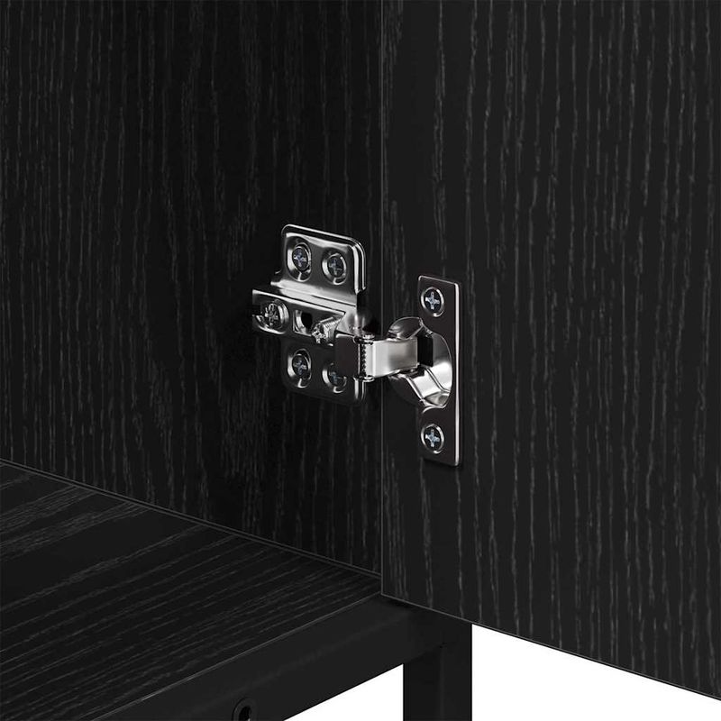 Casa si Gradina - Mobilier - Seturi de mobilier - Seturi baie - Set de mobilier pentru baie 2 pcs Stejar negru 65 x 33 x 60 cm - Infinity.ro