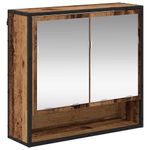 Casa si Gradina - Mobilier - Seturi de mobilier - Seturi baie - Set de mobilier pentru baie 4 pcs Lemn vechi 80 x 33 x 60 cm - Infinity.ro