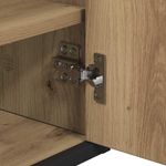 Casa si Gradina - Mobilier - Seturi de mobilier - Seturi baie - Set de mobilier pentru baie Pe perete 2 pcs stejar artizanal - Infinity.ro
