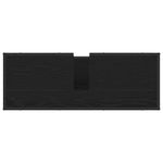 Casa si Gradina - Mobilier - Seturi de mobilier - Seturi baie - Set de mobilier pentru baie 4 pcs Stejar negru 90 x 33 x 60 cm - Infinity.ro