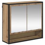 Casa si Gradina - Mobilier - Seturi de mobilier - Seturi baie - Set de mobilier pentru baie cu sertar 4 pcs stejar artizanal - Infinity.ro