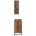 Casa si Gradina - Mobilier - Seturi de mobilier - Seturi baie - Set de mobilier pentru baie 2 pcs Lemn vechi 80 x 33 x 60 cm - Infinity.ro