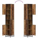 Casa si Gradina - Mobilier - Seturi de mobilier - Seturi baie - Set de mobilier pentru baie 3 pcs Lemn vechi 80 x 33 x 60 cm - Infinity.ro