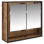 Casa si Gradina - Mobilier - Seturi de mobilier - Seturi baie - Set de mobilier pentru baie 3 pcs Lemn vechi 80 x 33 x 60 cm - Infinity.ro