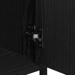 Casa si Gradina - Mobilier - Seturi de mobilier - Seturi baie - Set de mobilier pentru baie 4 pcs Stejar negru 65 x 33 x 60 cm - Infinity.ro