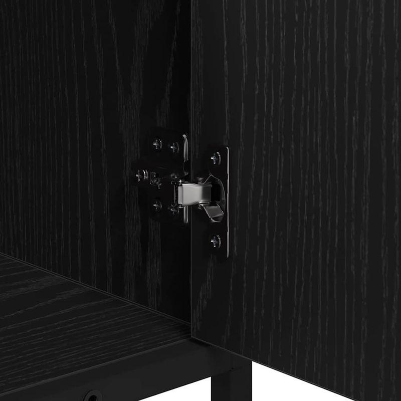 Casa si Gradina - Mobilier - Seturi de mobilier - Seturi baie - Set de mobilier pentru baie 4 pcs Stejar negru 65 x 33 x 60 cm - Infinity.ro
