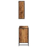 Casa si Gradina - Mobilier - Seturi de mobilier - Seturi baie - Set de mobilier pentru baie 2 pcs Lemn vechi 65 x 33 x 60 cm - Infinity.ro