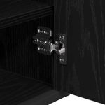 Casa si Gradina - Mobilier - Seturi de mobilier - Seturi baie - Set de mobilier pentru baie 3 pcs Stejar negru 90 x 33 x 60 cm - Infinity.ro