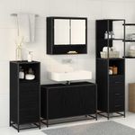 Casa si Gradina - Mobilier - Seturi de mobilier - Seturi baie - Set de mobilier pentru baie 3 pcs Lemn vechi 90 x 33 x 60 cm - Infinity.ro