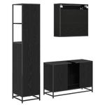 Casa si Gradina - Mobilier - Seturi de mobilier - Seturi baie - Set de mobilier pentru baie 3 pcs Lemn vechi 90 x 33 x 60 cm - Infinity.ro