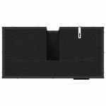 Casa si Gradina - Mobilier - Seturi de mobilier - Seturi baie - Set de mobilier pentru baie 4 pcs Stejar negru 65 x 33 x 60 cm - Infinity.ro