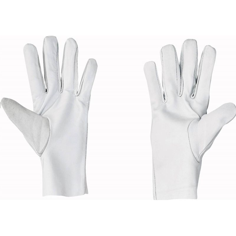Casa si Gradina - Constructii - Echipamente de lucru - Manusi protectia muncii - HAWK - Manusi de protectie din piele fina alba Cerva 9 - Infinity.ro