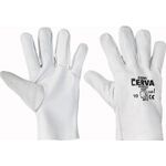 Casa si Gradina - Constructii - Echipamente de lucru - Manusi protectia muncii - HAWK - Manusi de protectie din piele fina alba Cerva 9 - Infinity.ro