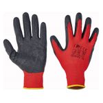 Casa si Gradina - Constructii - Echipamente de lucru - Manusi protectia muncii - HS-04-012-Manusi de protectie imersate PES LATEX (Hornbil Light) rosii 9 Rosu - Infinity.ro