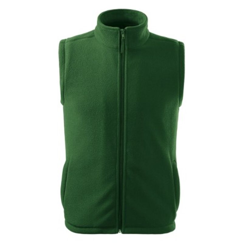 Sport si Outdoor - Echipament Sportiv - Imbracaminte sport - Veste sport - Fleece vesta unisex, Next 518, Malfini Verde sticla L - Infinity.ro