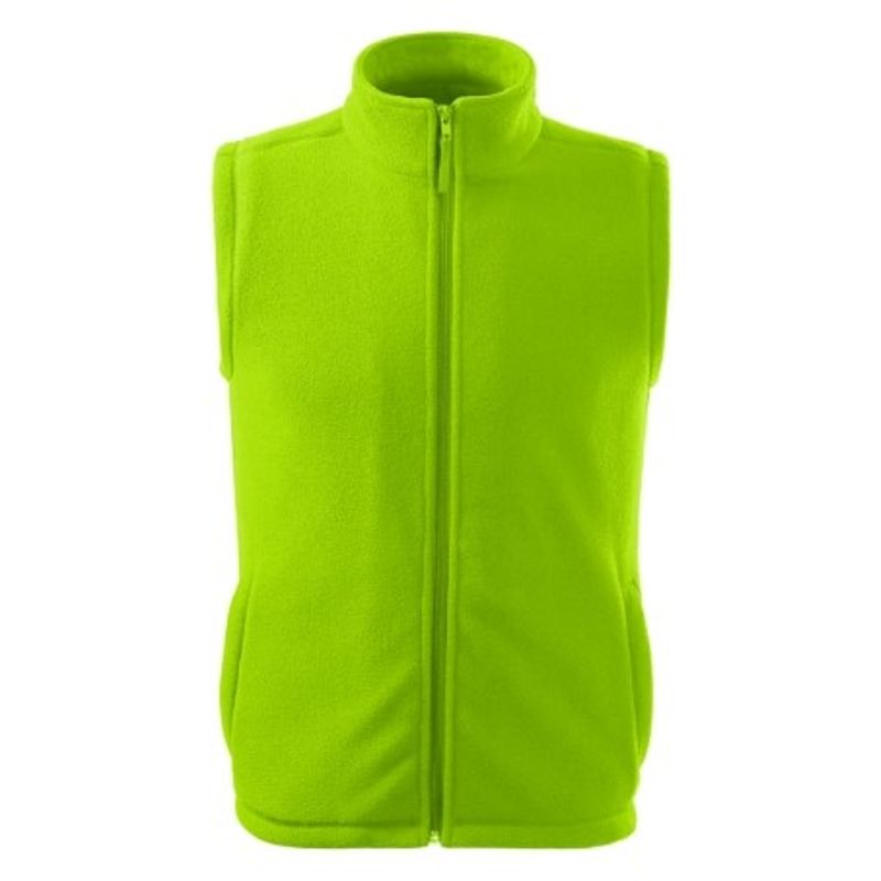 Sport si Outdoor - Echipament Sportiv - Imbracaminte sport - Veste sport - Fleece vesta unisex, Next 518, Malfini Verde lime 3XL - Infinity.ro