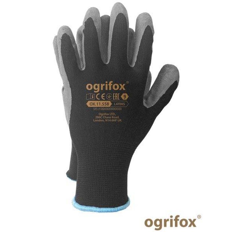 Casa si Gradina - Constructii - Echipamente de lucru - Manusi protectia muncii - Manusi de protectie acoperite cu latex-OX-LATEKS 9 Rosu - Infinity.ro