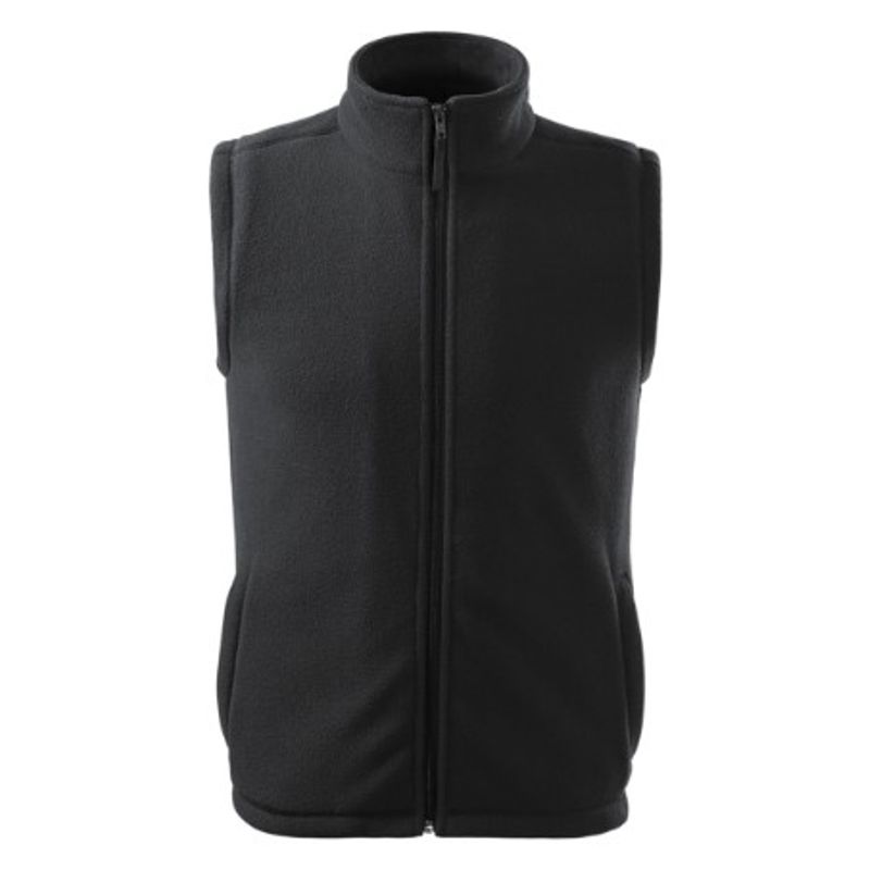 Sport si Outdoor - Echipament Sportiv - Imbracaminte sport - Veste sport - Fleece vesta unisex, Next 518, Malfini Ebony Gray 3XL - Infinity.ro
