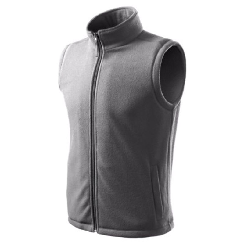 Sport si Outdoor - Echipament Sportiv - Imbracaminte sport - Veste sport - Fleece vesta unisex, Next 518, Malfini M Gri - Infinity.ro