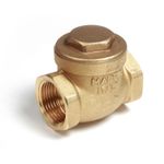 Casa si Gradina - Sanitare - Instalatii hidro - Fitinguri - Supapa de sens Giacomini N6Y004, 3/4", din alama, cu inchidere metalica - Infinity.ro