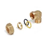 Casa si Gradina - Sanitare - Instalatii hidro - Fitinguri - Racord compresie unghiular Giacomini R562Y135, filet exterior 1 1/4" x 35, pentru teava cupru, alama - Infinity.ro