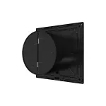 Casa si Gradina - Sanitare - Suporturi si accesorii baie - Sisteme de ventilatie - Ventilator de perete VentEurope ELEGIA100BDBM, patrat, diametru 100 mm, debit 100 mc/h, 7.8W, IP45, silentios, Negru Mat - Infinity.ro