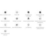 Casa si Gradina - Sanitare - Suporturi si accesorii baie - Sisteme de ventilatie - Ventilator de perete VentEurope ELEGIA100BDBM, patrat, diametru 100 mm, debit 100 mc/h, 7.8W, IP45, silentios, Negru Mat - Infinity.ro