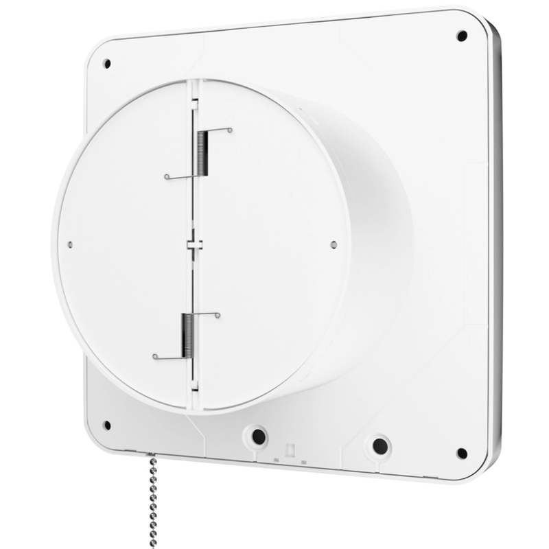 Casa si Gradina - Sanitare - Suporturi si accesorii baie - Sisteme de ventilatie - Ventilator de perete VentEurope CLASSIC150PS, snur pornire/oprire, 150 mm, debit 290 mc/h, 16W, IP24, plasa anti-insecte - Infinity.ro