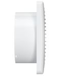 Casa si Gradina - Sanitare - Suporturi si accesorii baie - Sisteme de ventilatie - Ventilator de perete VentEurope CLASSIC150, patrat, diametru 150 mm, debit 290 mc/h, 16W, IP24, plasa anti-insecte, Alb - Infinity.ro