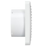 Casa si Gradina - Sanitare - Suporturi si accesorii baie - Sisteme de ventilatie - Ventilator de perete VentEurope CLASSIC100BD, cu clapeta antiretur, diametru 100 mm, debit 97 mc/h, 14W, IP24, Alb - Infinity.ro