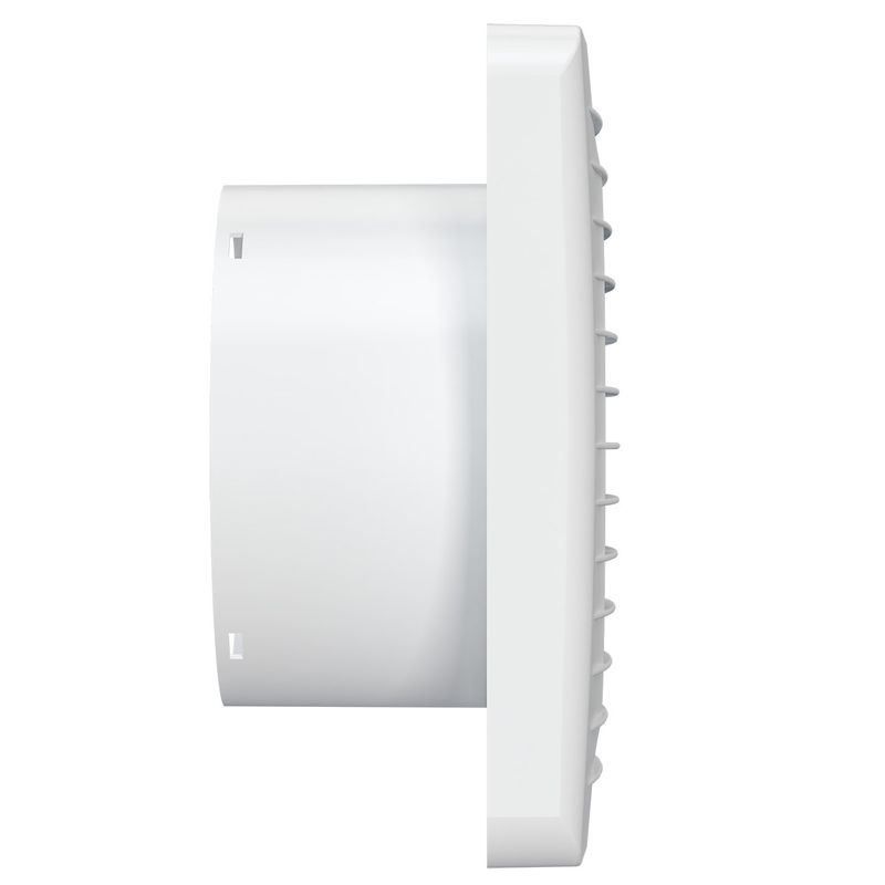 Casa si Gradina - Sanitare - Suporturi si accesorii baie - Sisteme de ventilatie - Ventilator de perete VentEurope CLASSIC100BD, cu clapeta antiretur, diametru 100 mm, debit 97 mc/h, 14W, IP24, Alb - Infinity.ro