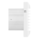 Casa si Gradina - Sanitare - Suporturi si accesorii baie - Sisteme de ventilatie - Ventilator de perete VentEurope AUTO100, patrat, diametru 100 mm, debit 85 mc/h, 16W, IP24, jaluzele automate, Alb - Infinity.ro