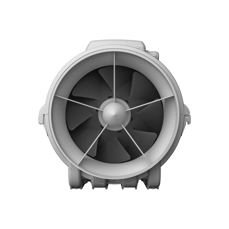 Casa si Gradina - Sanitare - Suporturi si accesorii baie - Sisteme de ventilatie - Ventilator de canal VentEurope MONSOON2502SP, diametru 248 mm, debit 1560 m³/h, 180W, IP44, 2 viteze, Alb - Infinity.ro
