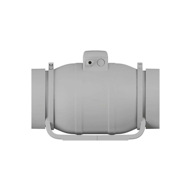 Casa si Gradina - Sanitare - Suporturi si accesorii baie - Sisteme de ventilatie - Ventilator de canal VentEurope MONSOON1602SP, diametru 159 mm, debit 570 m³/h, 50W, IP44, 2 viteze, Gri - Infinity.ro