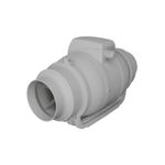 Casa si Gradina - Sanitare - Suporturi si accesorii baie - Sisteme de ventilatie - Ventilator de canal VentEurope MONSOON1002SP, diametru 99 mm, debit 250 m³/h, 25W, IP44, 2 viteze - Infinity.ro