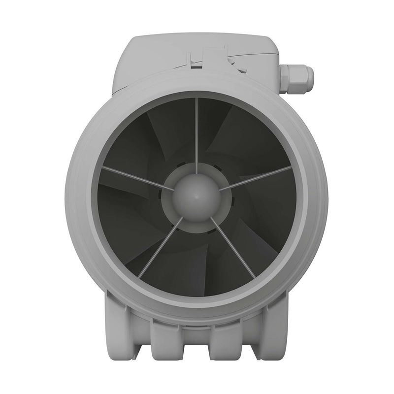Casa si Gradina - Sanitare - Suporturi si accesorii baie - Sisteme de ventilatie - Ventilator de canal VentEurope MONSOON1002SP, diametru 99 mm, debit 250 m³/h, 25W, IP44, 2 viteze - Infinity.ro