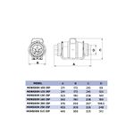 Casa si Gradina - Sanitare - Suporturi si accesorii baie - Sisteme de ventilatie - Ventilator de canal VentEurope MONSOON1002SP, diametru 99 mm, debit 250 m³/h, 25W, IP44, 2 viteze - Infinity.ro