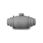 Casa si Gradina - Sanitare - Suporturi si accesorii baie - Sisteme de ventilatie - Ventilator de canal VentEurope MONSOON1002SP, diametru 99 mm, debit 250 m³/h, 25W, IP44, 2 viteze - Infinity.ro