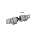Casa si Gradina - Sanitare - Suporturi si accesorii baie - Sisteme de ventilatie - Ventilator de canal VentEurope MONSOON1002SP, diametru 99 mm, debit 250 m³/h, 25W, IP44, 2 viteze - Infinity.ro