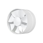 Casa si Gradina - Sanitare - Suporturi si accesorii baie - Sisteme de ventilatie - Ventilator de tubulatura cu rulmenti cu bile VentEurope WAY150BB, diametru 150 mm, debit 300 mc/h, 22W, IP24 - Infinity.ro