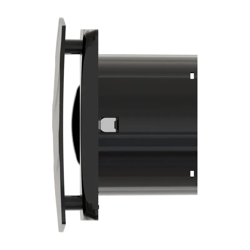 Casa si Gradina - Sanitare - Suporturi si accesorii baie - Sisteme de ventilatie - Ventilator de perete VentEurope STREAM100BC, patrat, clapeta antiretur, diametru 100 mm, debit 95 mc/h, 14W, IP24 - Infinity.ro