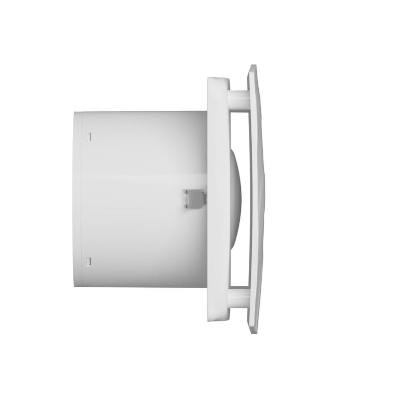 Casa si Gradina - Sanitare - Suporturi si accesorii baie - Sisteme de ventilatie - Ventilator de perete VentEurope STREAM100BDHT, timer, antiretur, senzor de umiditate, 100 mm, debit 95 mc/h, 14W, IP24 - Infinity.ro