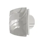 Casa si Gradina - Sanitare - Suporturi si accesorii baie - Sisteme de ventilatie - Ventilator de perete VentEurope STREAM100GC, patrat, clapeta antiretur, diametru 100 mm, debit 95 mc/h, 14W, IP24 - Infinity.ro