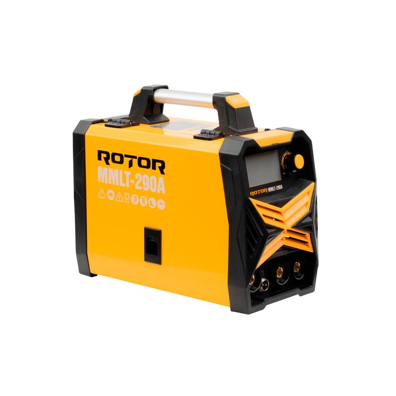 Casa si Gradina - Constructii - Scule electrice si accesorii - Aparate de sudura - Aparat de sudura cu sarma si electrod MIG, MMA, TIG , LCD Color ROTOR MMLT-290A, 3.6 kW, 290 A - Infinity.ro