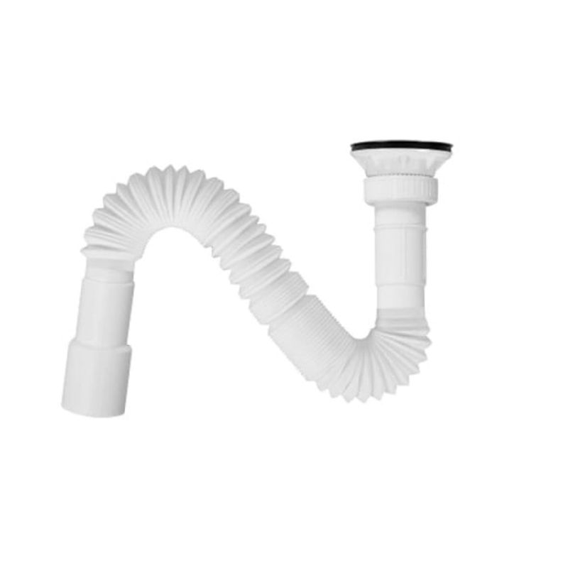 Casa si Gradina - Mobilier - Seturi de mobilier - Seturi bucatarie - Set Masca Chiuveta Alba 80 cm X 50 cm X 80 cm, chiuveta inox cuva dreapta, baterie inox rotunda si sifon scurgere - Infinity.ro