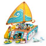 Jucarii, Copii si Bebe - Jucarii si jocuri - Seturi de constructie si cuburi - Seturi de constructie - LEGO Friends Calatorie aventuroasa cu barca 42664 - Infinity.ro